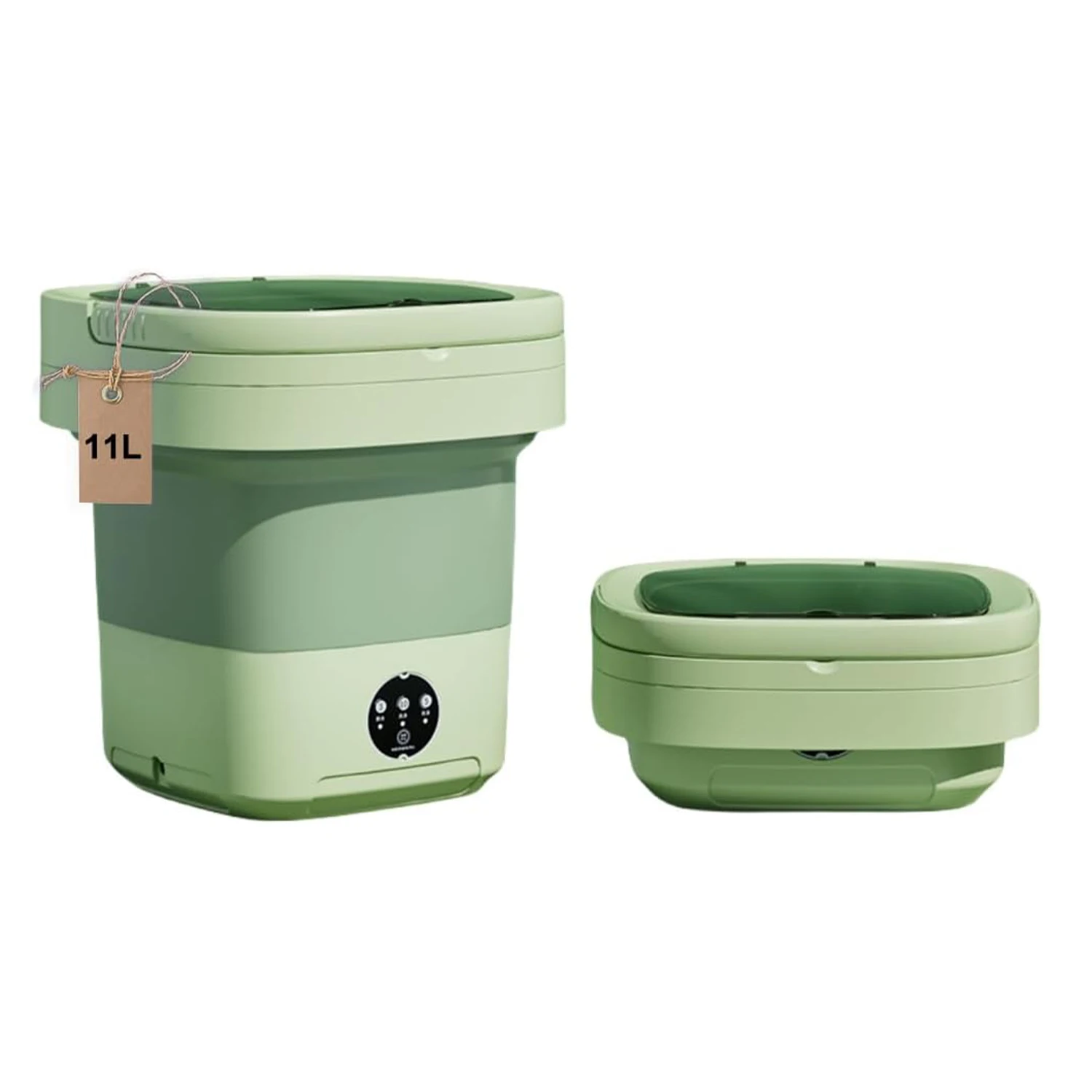 8L Underwear Socks Fully-automatic Electric Foldable Tub Laundry Washer Portable Mini Folding washing and drying machine