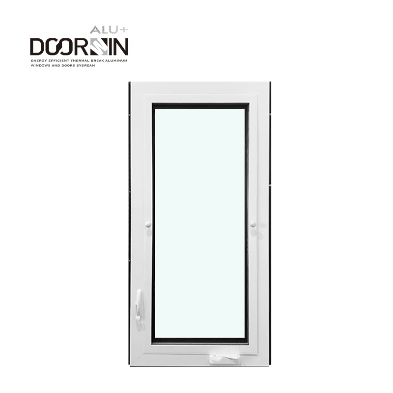 Factory Customized Aluminum Double Glazed Windows Save Energy High Efficient Safety Casement Window Crank