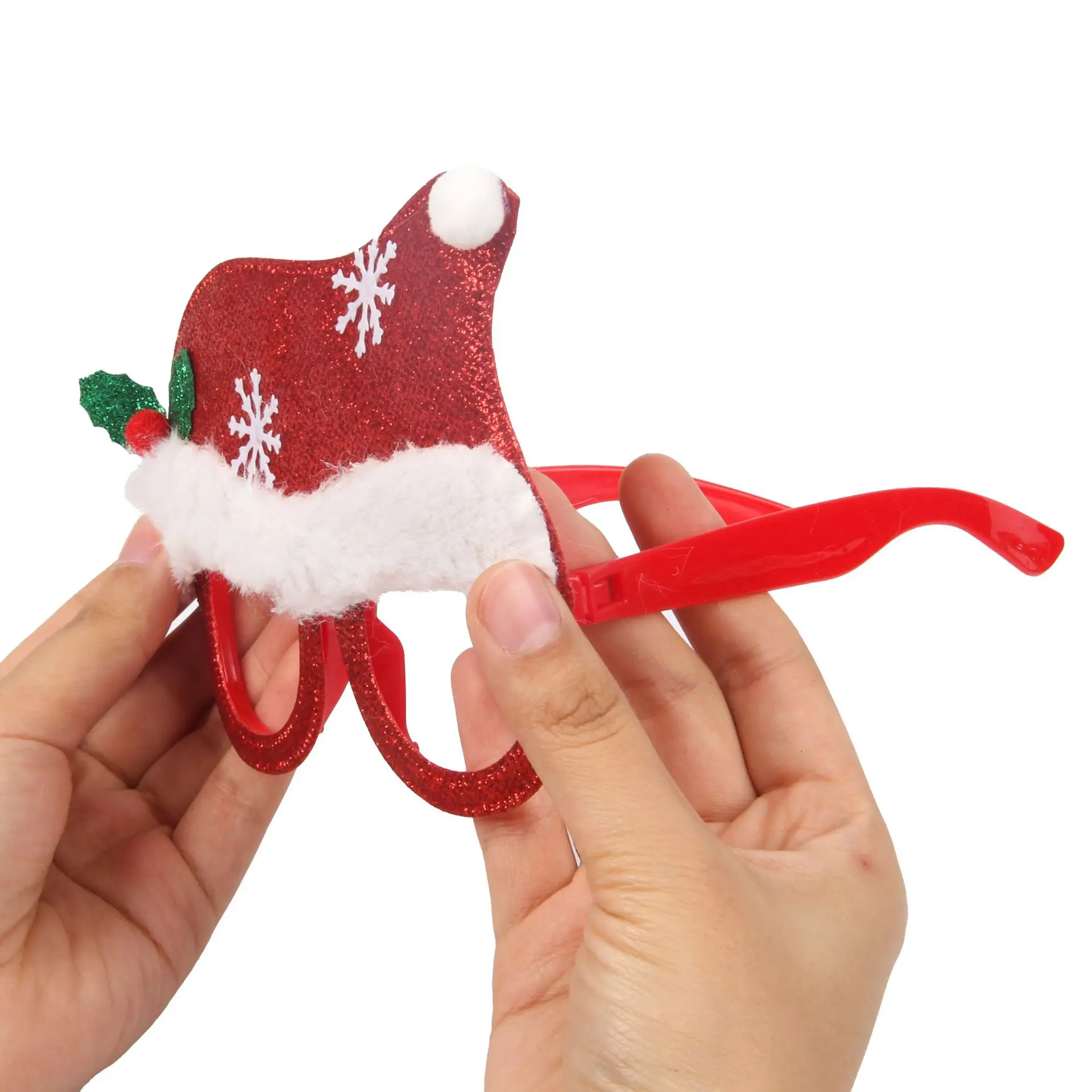 Christmas Glasses Frame Ornaments Gifts Party Favors Decorations Toys for Kids