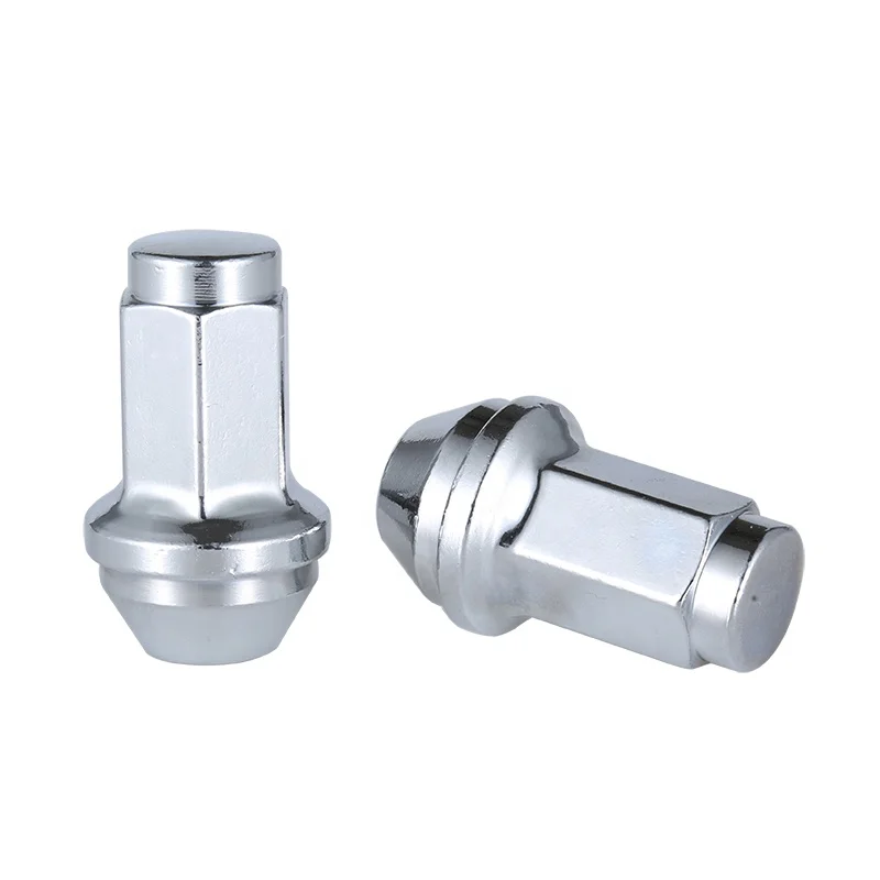 Silver Color Alloy Steel Wheel Nut for Ford Raptor F150GMC M14x2x54mm