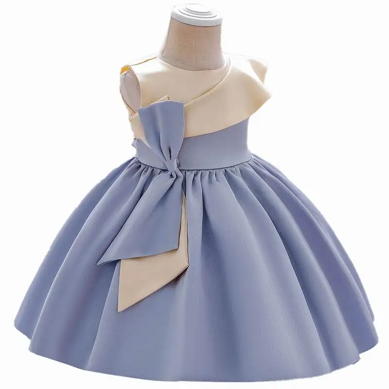 Оптовая продажа; Летняя детская праздничная одежда для девочек; Платье с многослойными цветами; Бальное платье для маленьких девочек; Вечерние платья