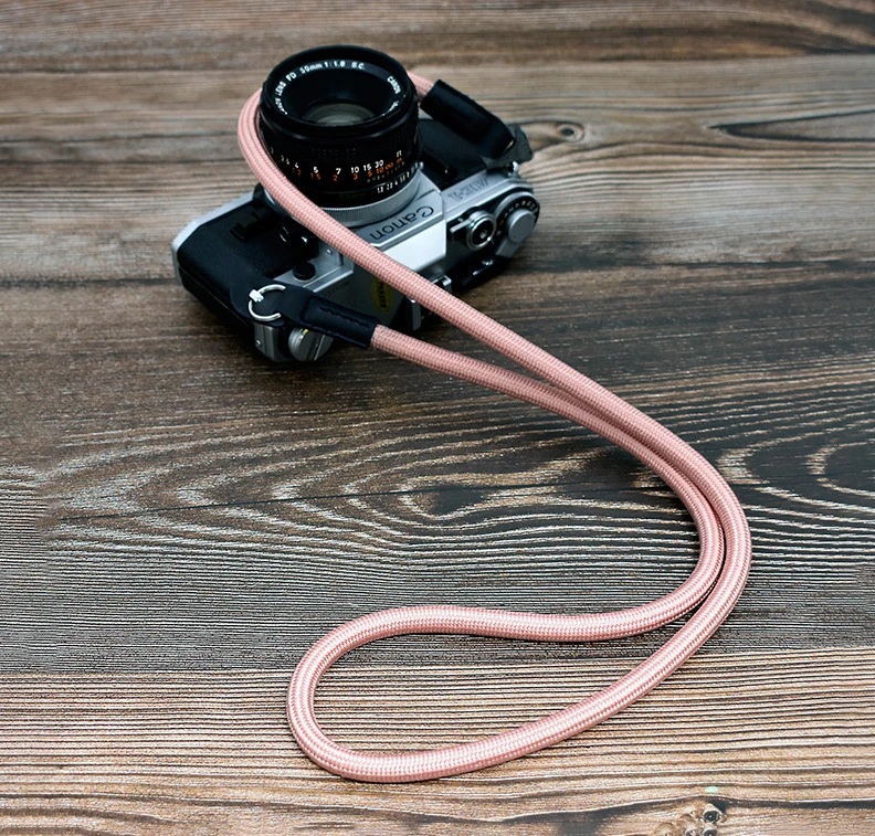 
Chinber Luxury Red Nylon Braided Rope Camera Shoulder Belt Neck Straps For DSLR Cameras 