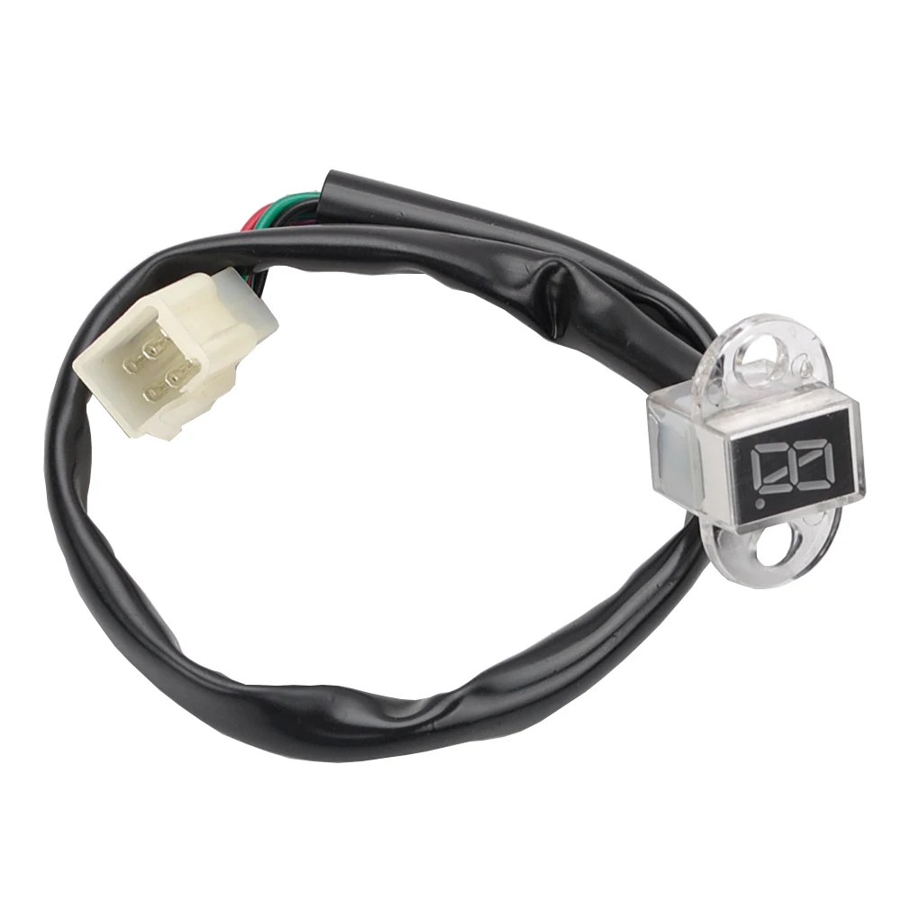  12V Индикатор шестерни универсальный мотоцикл 5 скорость цифрового индикатора переключения передач рычаг датчики дисплей подходит для всех