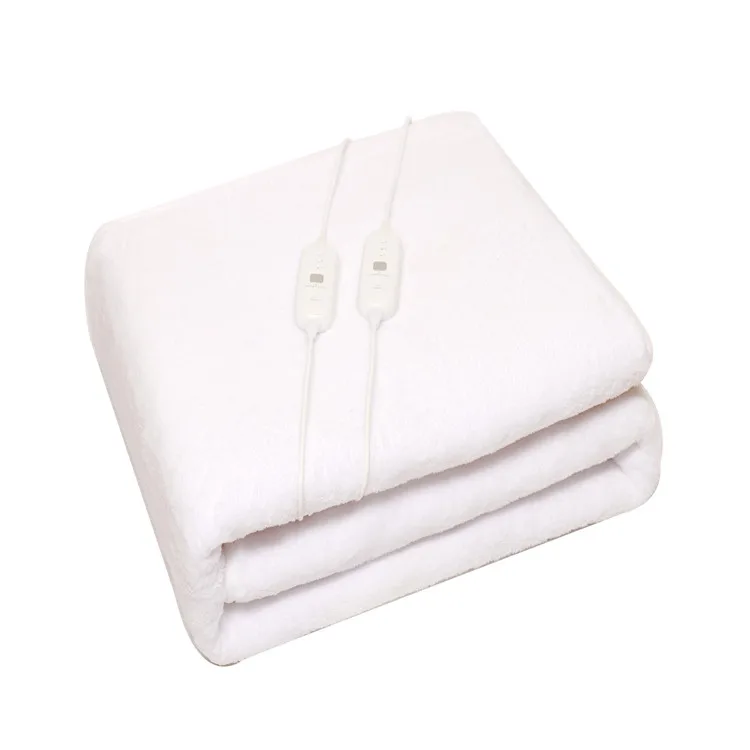 Полностью прилегающее моющееся электрическое одеяло с кроватной юбкой