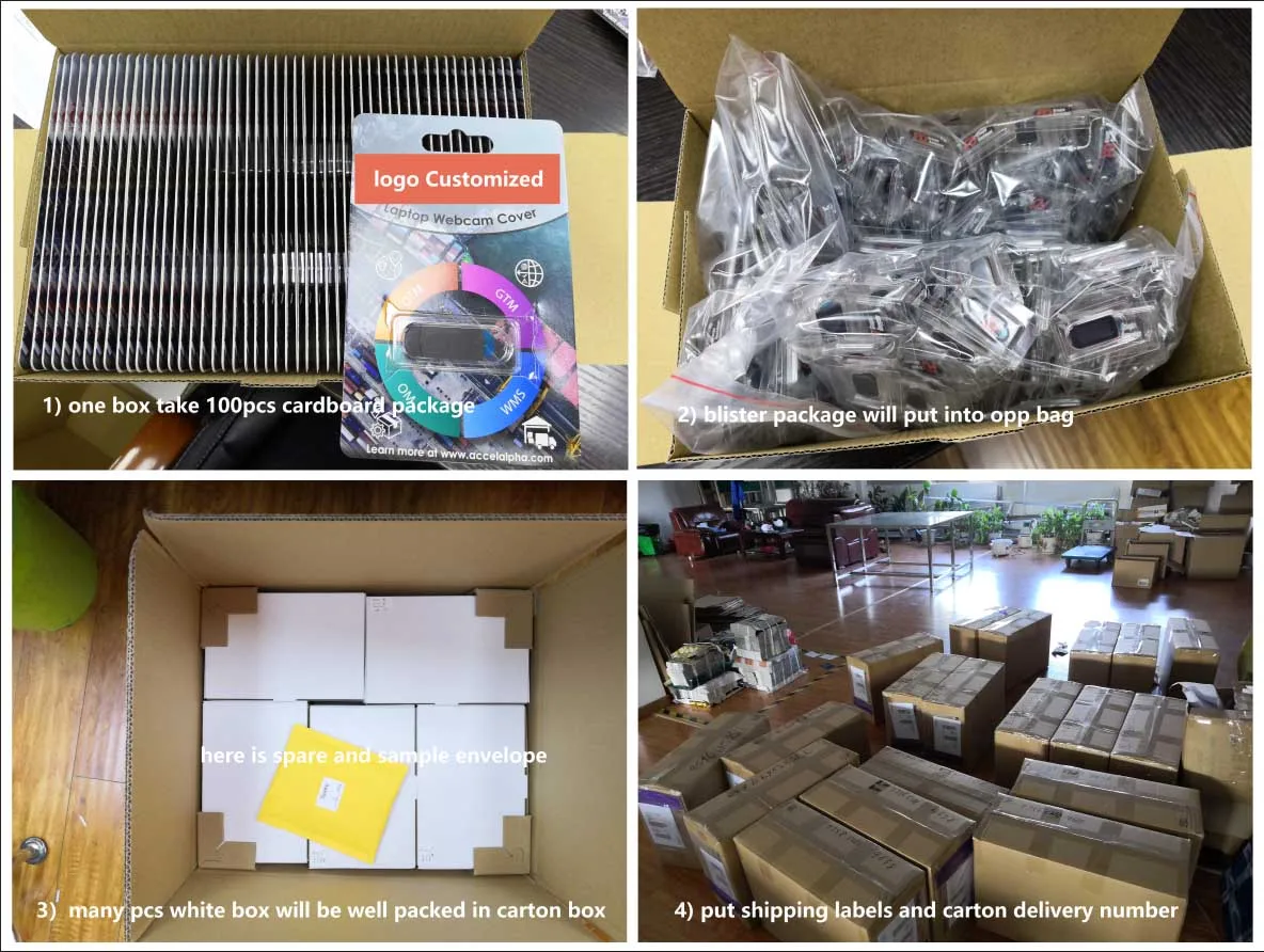 Тонкая крышка веб-камеры из АБС-пластика для ноутбука, магнит для защиты камеры мобильного телефона