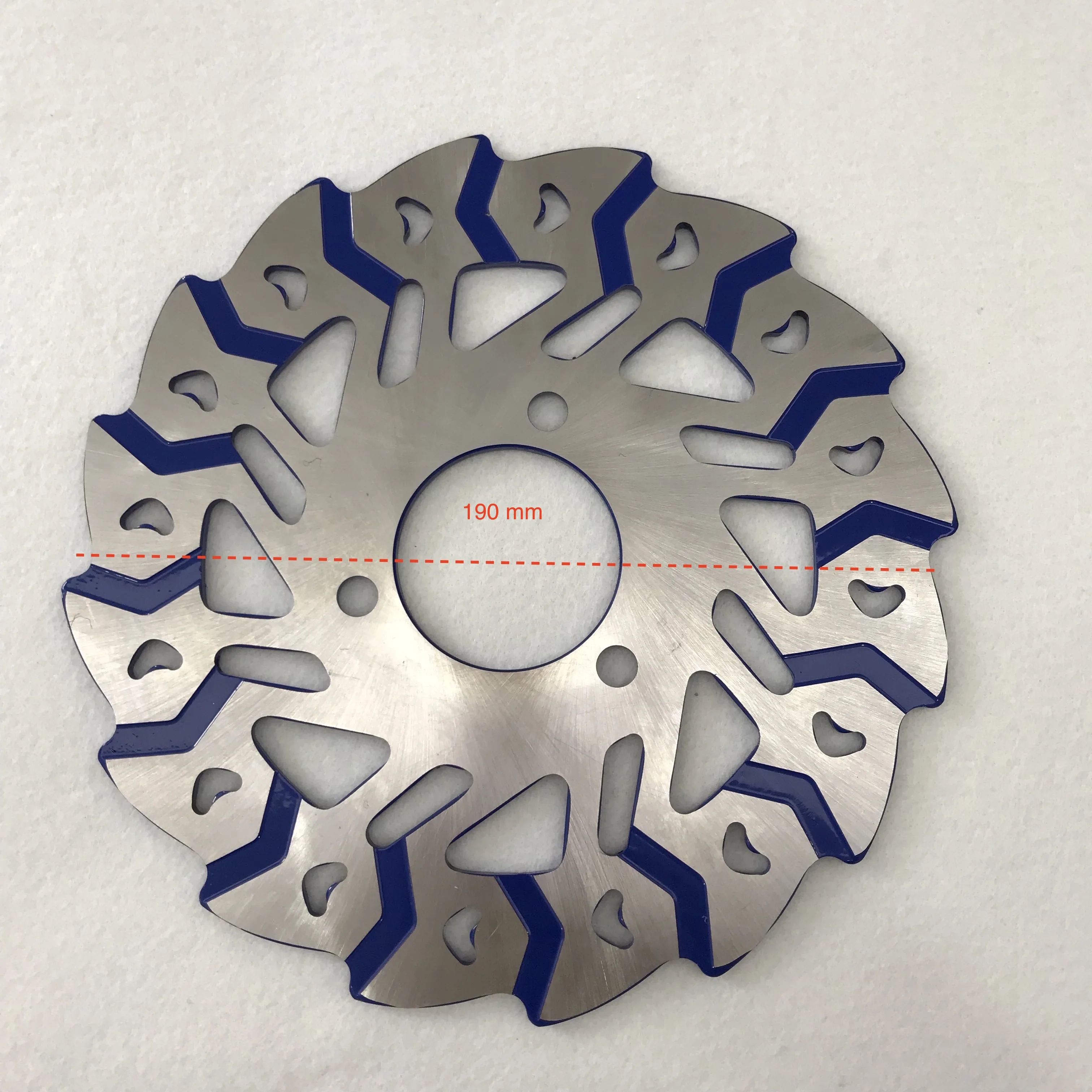 Передний тормозной диск мотоцикла 190 мм для MIO125i/SOUL125i Blue