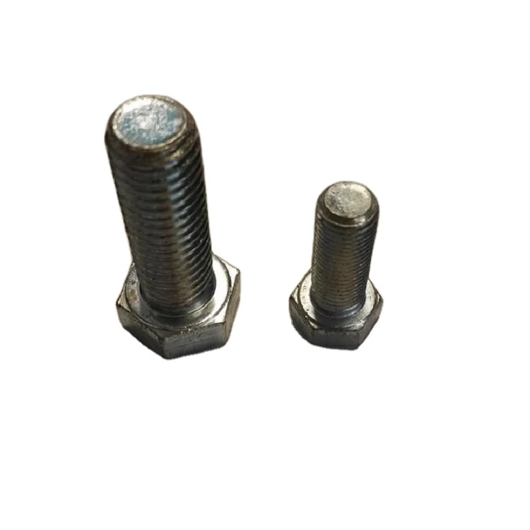 custom astm m4 m7 m9 m11 m15 m17 m58  grade 4.8 8.8 high tensile carbon coil steel heavy hex bolt and nuts