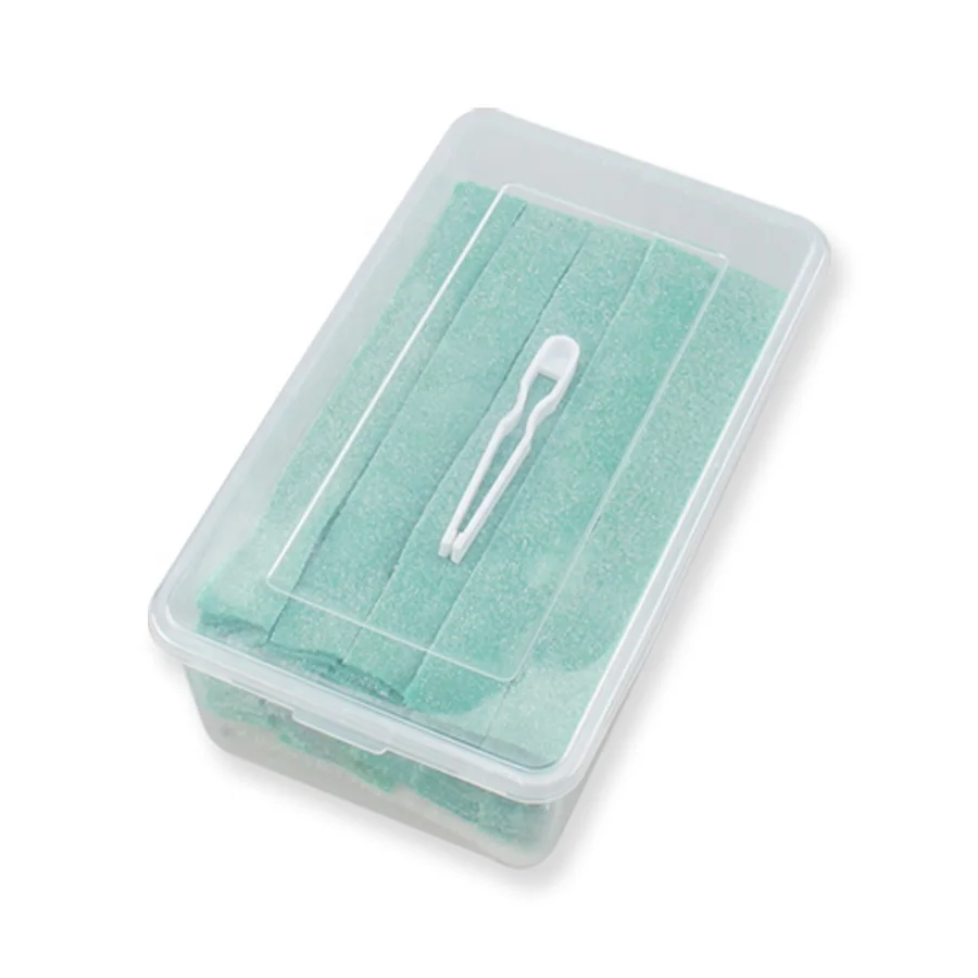 Strawberry Flavor Sugar Coated Sour Belt gummies