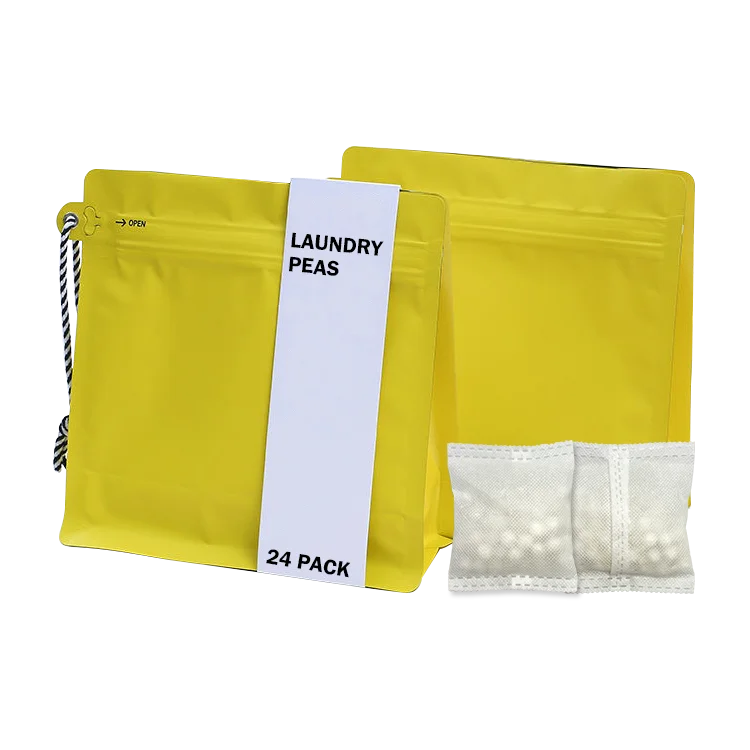 New ECO paper packing laundry washing detergents with individual sachets replace detergent liquid powder beads pods
