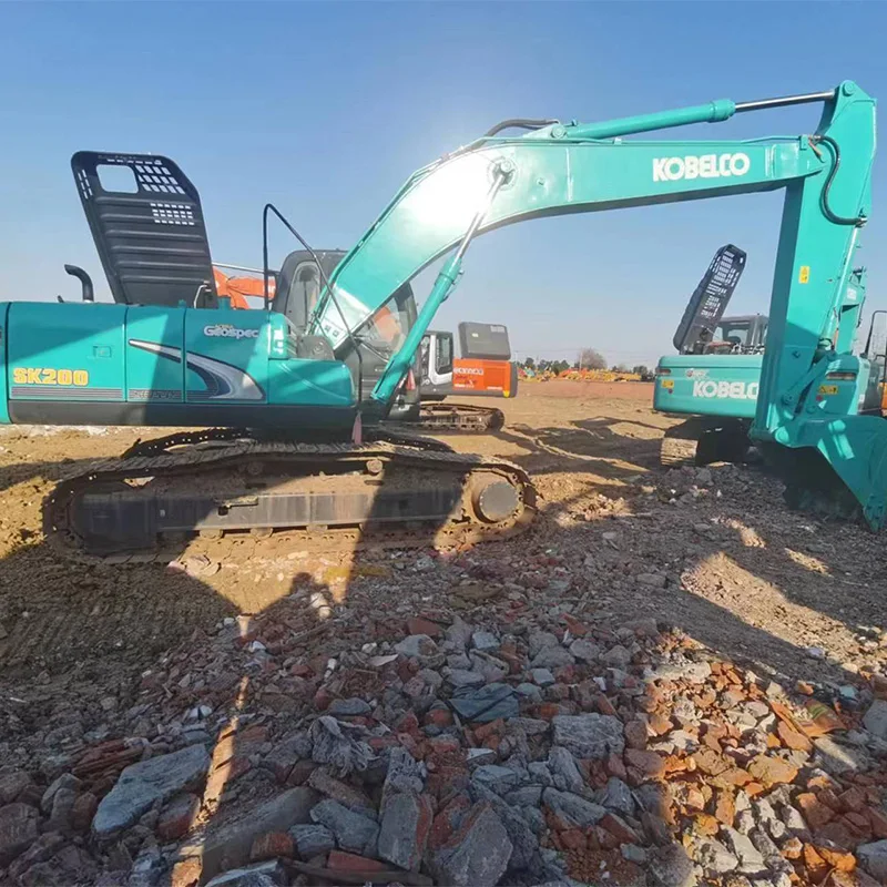 Used second hand kobelco 20 tons sk200-8 excavator