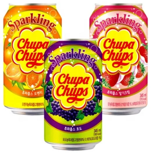  Горячая Распродажа! Японские напитки с газированной водой 345 мл ароматизатор клубники ChupaChups