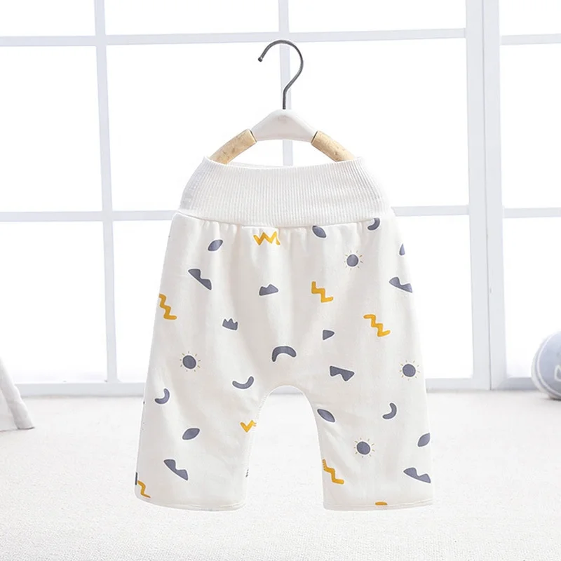 Детские тренировочные штаны из хлопка, Сильный впитывающий Водонепроницаемый брюки для малышей