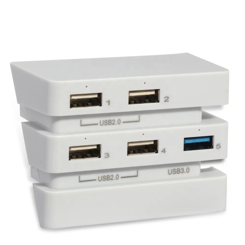 DOBE TP4-832W New Design USB Por Hub With Power Supply For PS4 Console