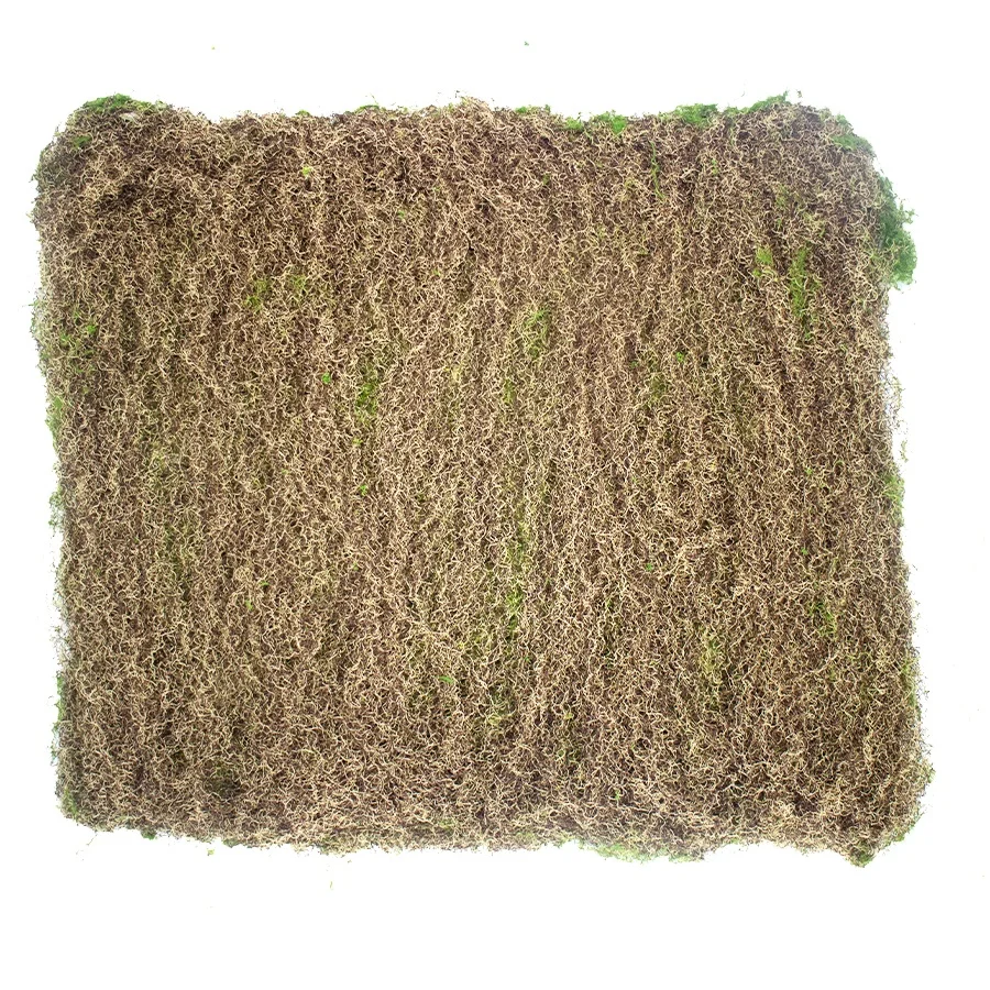 Artificial green moss 50cm x 50cm for vertical base application