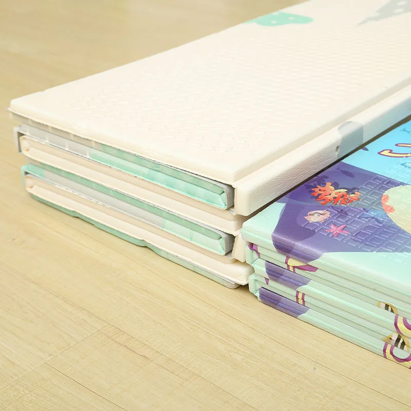 Aji Playmat Child Xpe Pattern Tappeto Baby Camping Mats Baby Mat Alfombras Nino Alfombra Para Bebe Foldable Play Mat