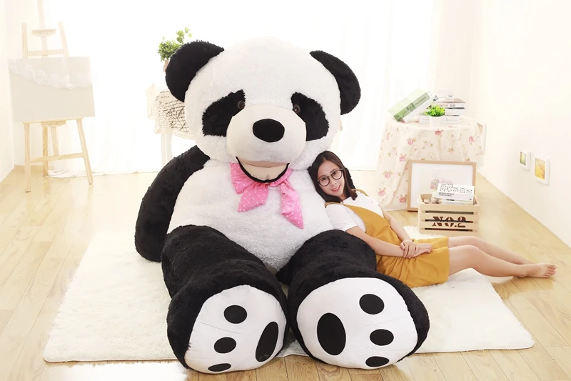 custom Huge Giant Plush Panda Teddy Bear Toy For Kids Stuffed Animals Plush Big Panda Bear LOW MOQ
