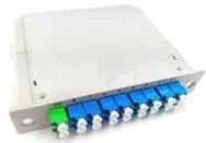 New products lgx box fiber optic cassette module 1x8 plc splitter
