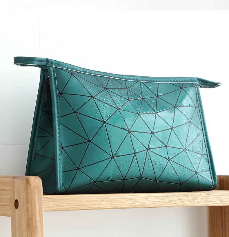PU Makeup Bag Toiletry Bag Waterproof Portable Three-dimensional Storage Cosmetics Organizer Bag Travel Pocket Candy Zipper