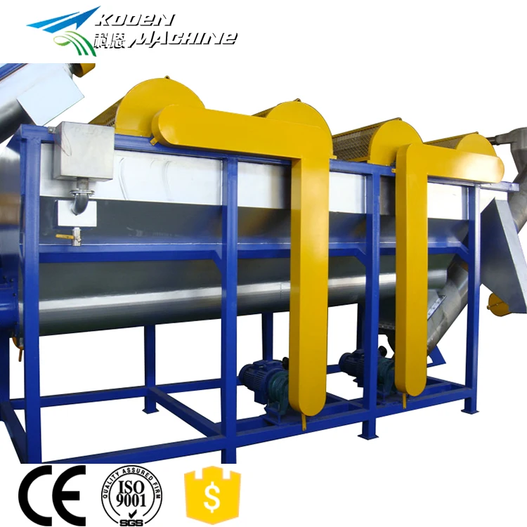 KOOEN World Famous Brand Waste Used PE PP Film PET Bottle Plastic Washing Line Recycling Machine Plant Production Line