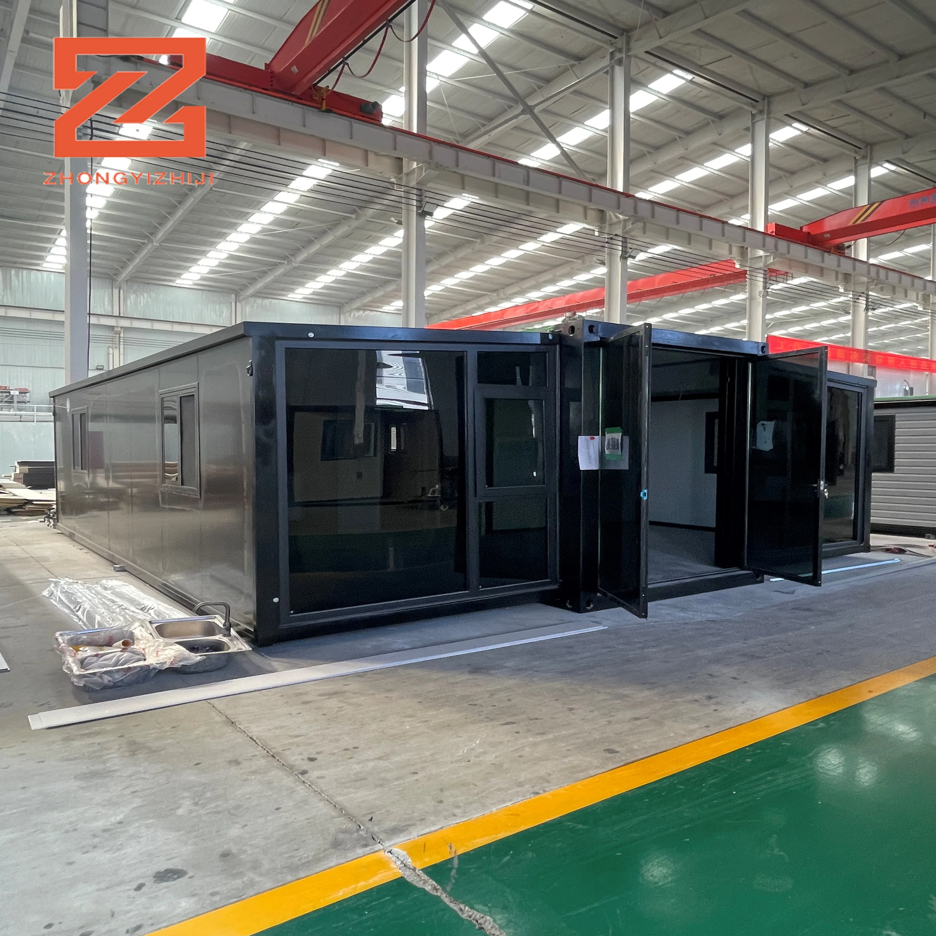 Modern Aluminum Frame Modular Hotel 4 Bedroom Modular Luxury Living Expandable 3 Bedroom Container House Houses