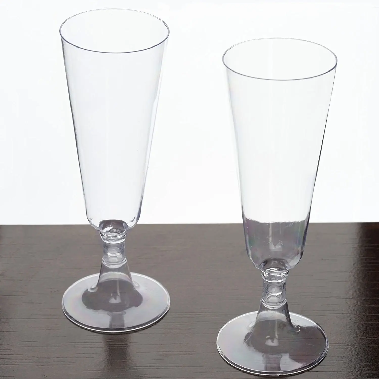 high quality disposable plastic wine glass champagne  glass 150ml custom logo accept