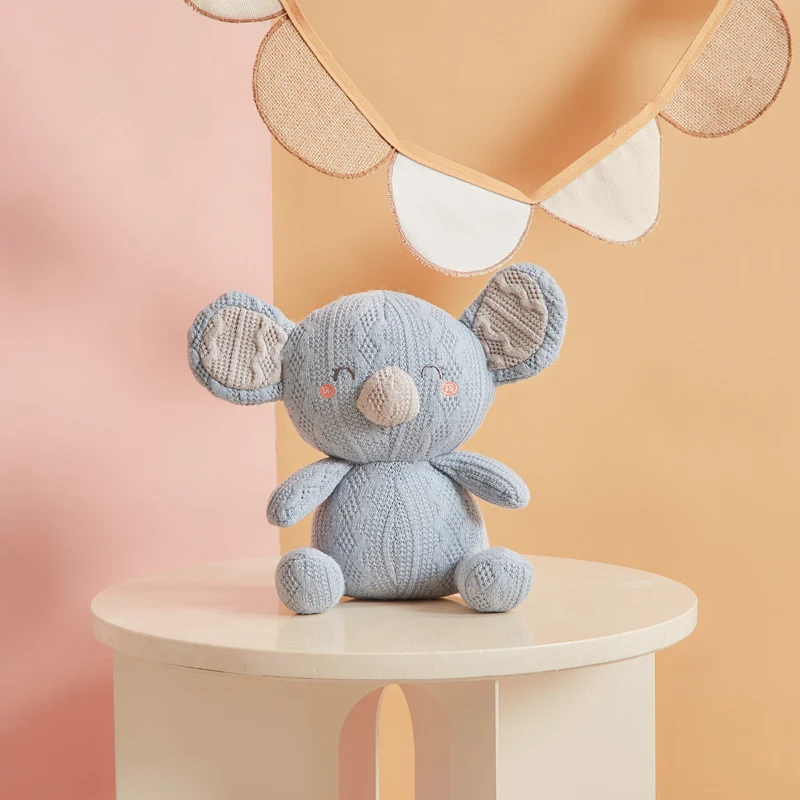 Soft Cute Stuffed Animals Doll Toy Gifts Dinosaur Rabbit Koala Pig Elephant Pillows Cushion for Baby