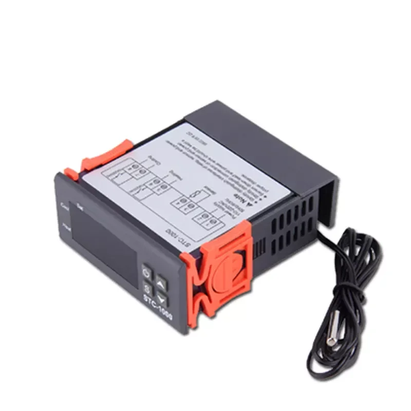 220V temperature controller STC-1000 waterproof sensor electronic digital display microcomputer temperature controller switch