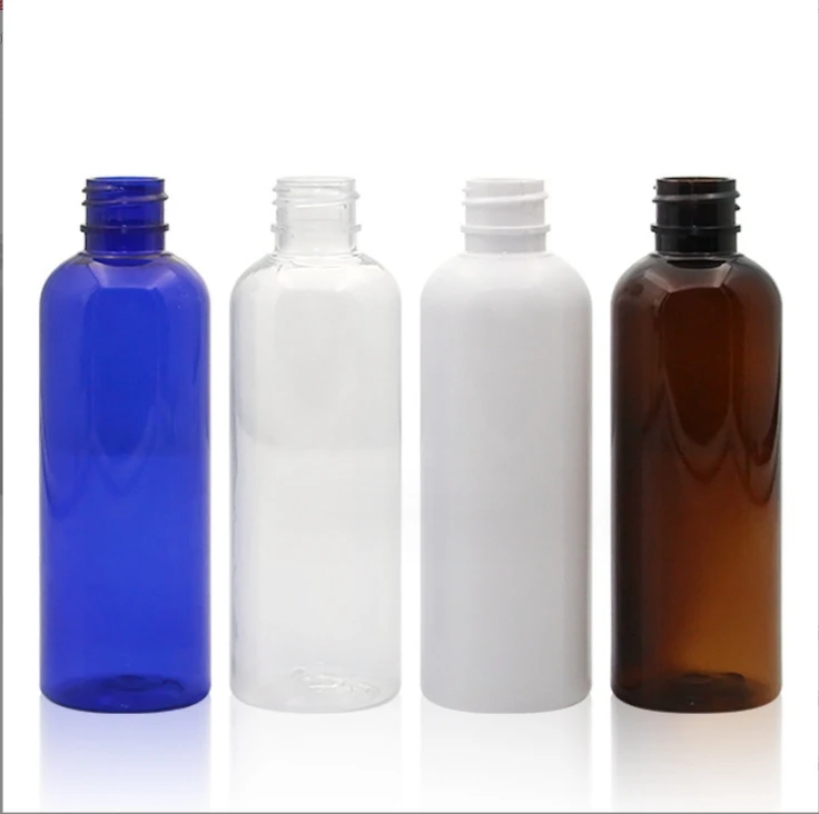 100ml round shoulder PET plastic bottle package direct spray elephant trunk spray spray bottle shampoo flask