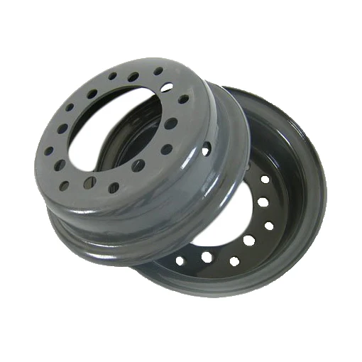 12 inch steel rims 5.00-12 forklift 3pc 4pc split rim
