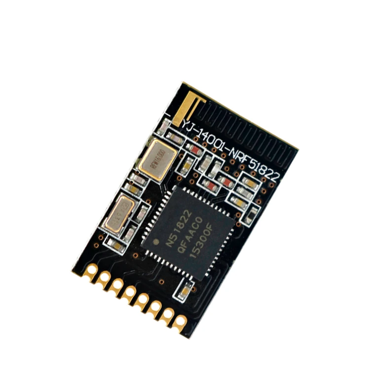 Holyiot 2.4ghz Nrf51822 Wireless Rf Module Ble4.0 Ble4.2 Ble5.0 Blue Tooth Ibeacon Module High Gain Ceramic Antenna