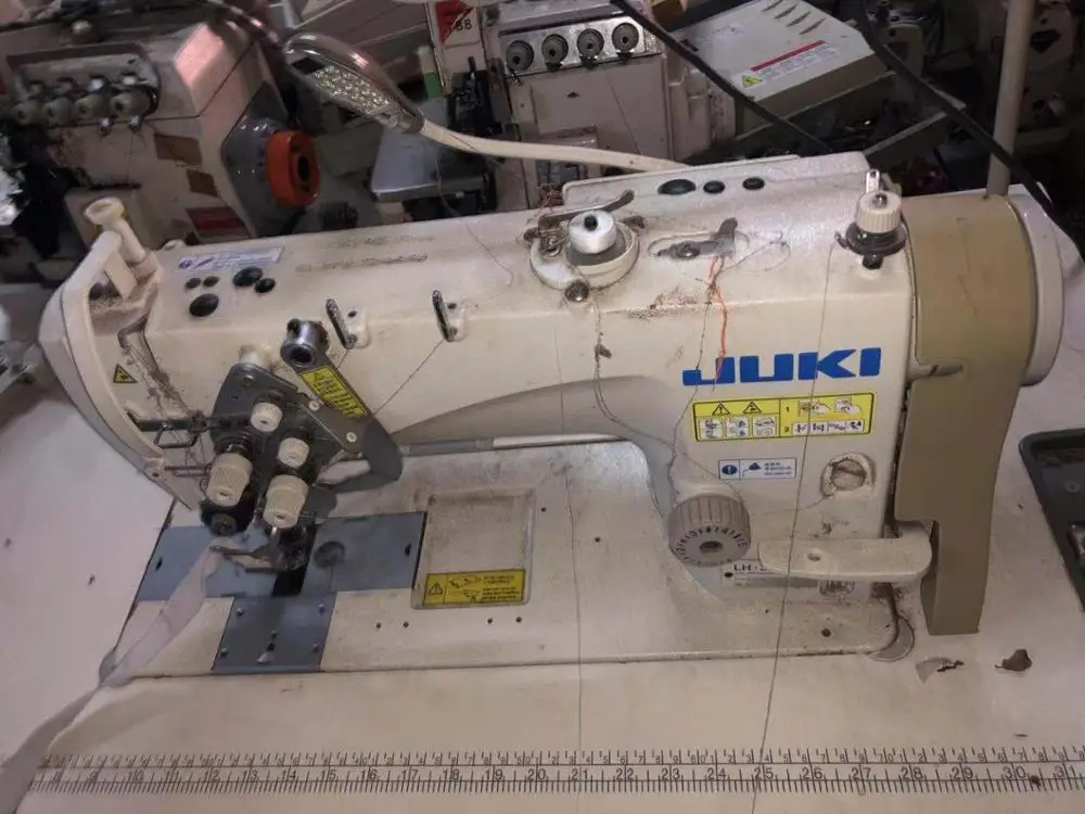 Original used juki-3568S double needle lockstitch industrial sewing machine price
