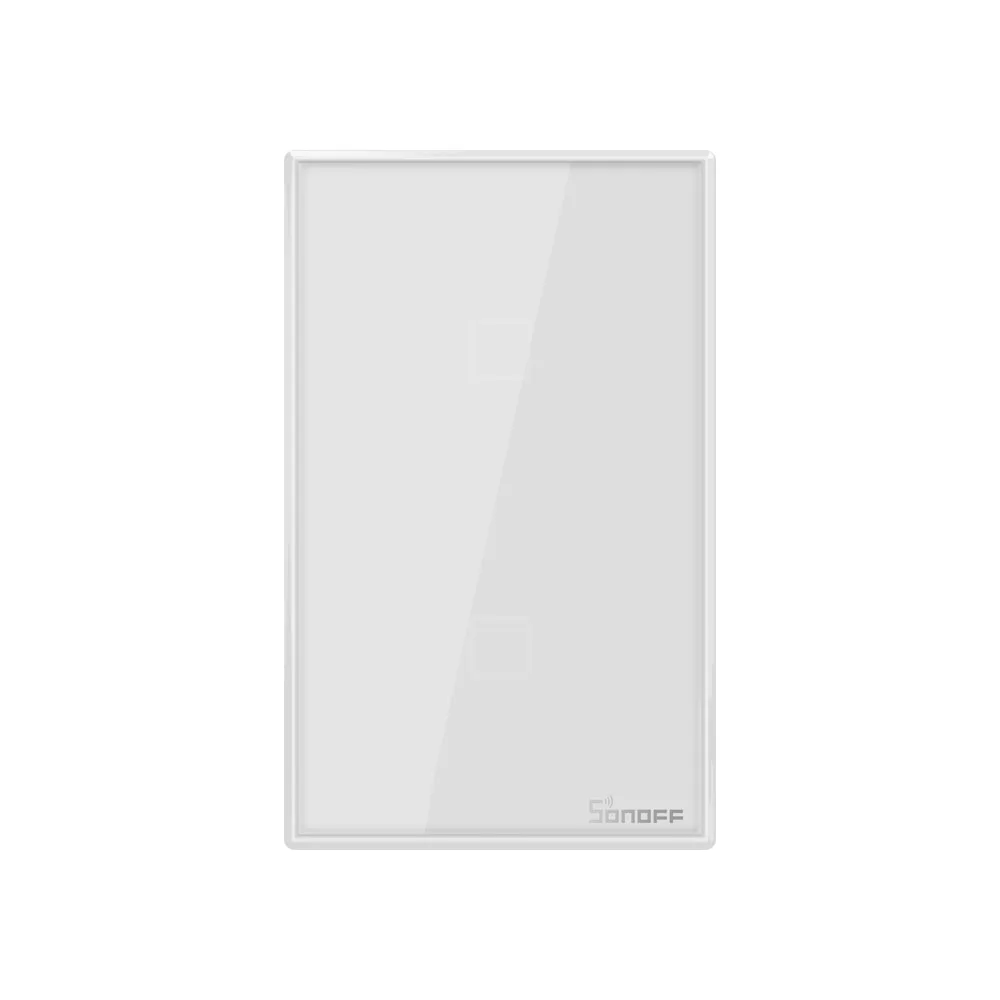  Интеллектуальный выключатель света SONOFF T0US 2C Wi-Fi сенсорный настенный Smart Домашней Автоматизации голос/Wifi/удаленное управление с помощью приложения стеклянной панели работает Amazon Alexa
