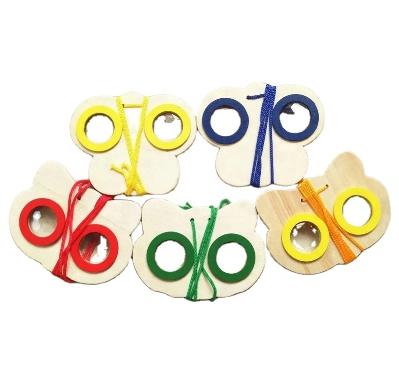 Magical Wooden toy kaleidoscope sunglasses