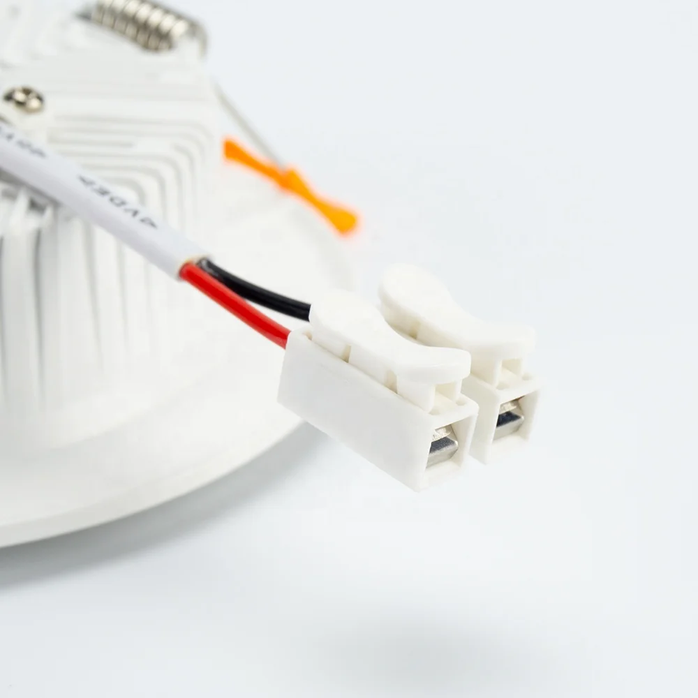 Round Shape ultra slim Luminous White Light Body down lights led ceiling light downlight