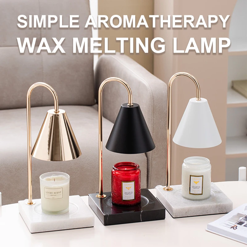 Wholesale 100% Eco-friendly Wax Melt Burner Electric Candle Warmer Adjustable Brightness for Indoor Bedroom Living Room bedside