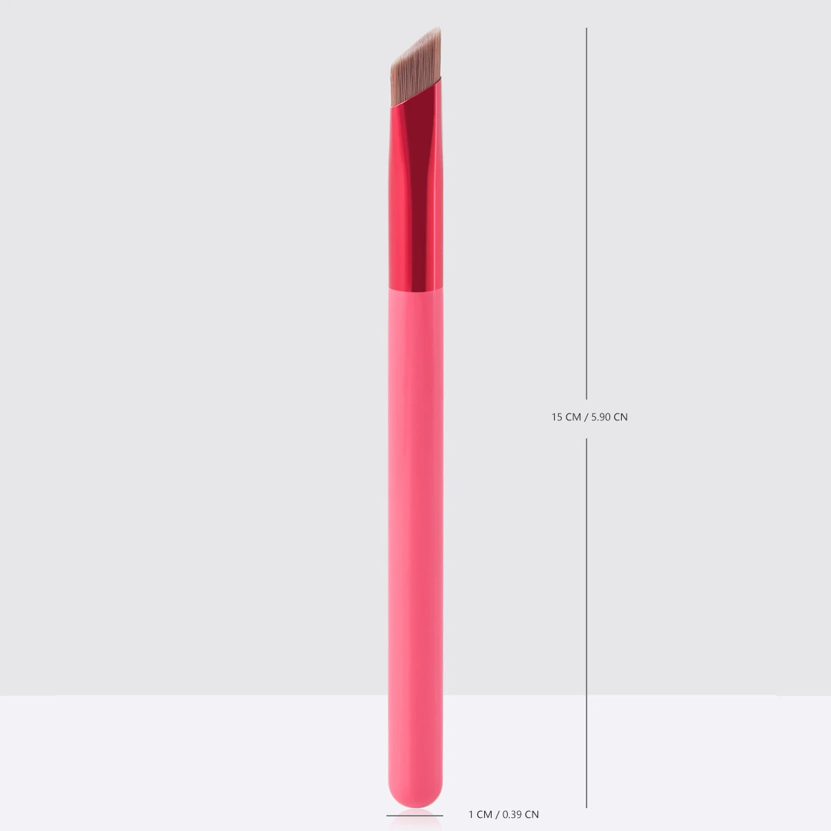 2022 Custom Private Label Professional Multi-purpose Eyebrow Squared Off Makeup Brush Eye Brow Smooth Brush