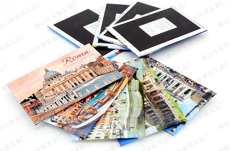 Best Price Free Sample Custom Logo Tinplate Fridge Magnet Refrigerator Sticker