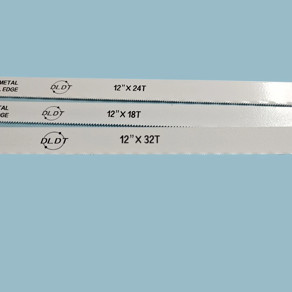 HSS M42 Manual Hack Saw Blades for Cutting Carbon Steel Pipe & Aluminium Metal Bar Tool Parts