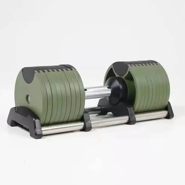 Wholesales Cheap Price Cast Iron Adjustable Painted Dumbbell 28Kg Gym Adjustable Weights Dumbbells Adjustable Dumbbell