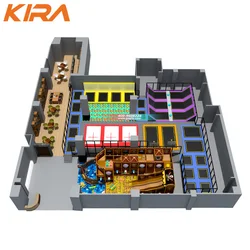 Cheap Price Kids Indoor Playground Free Jump Trampoline Park Equipment