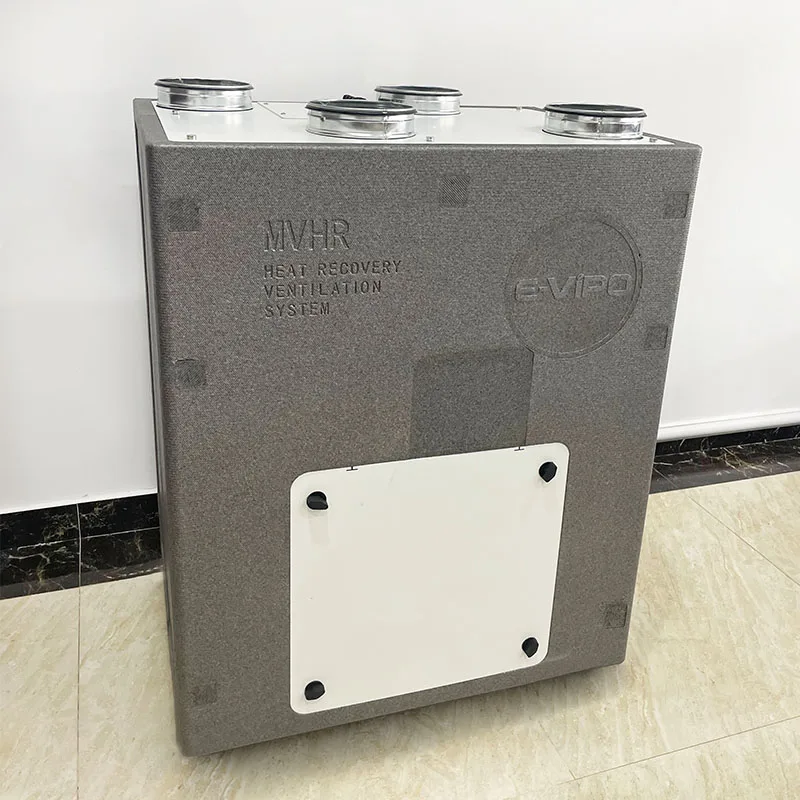 Passive House ERV HRV Ventilation System Air Recuperator EPP Material Heat Recovery HRV Ventilation Unit with EC BLDC Motor
