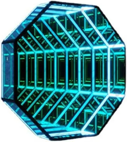 Customized Acrylic Led Neon Sign Mirror Neon Led Bar Home Decorative Mirror Led Light Box