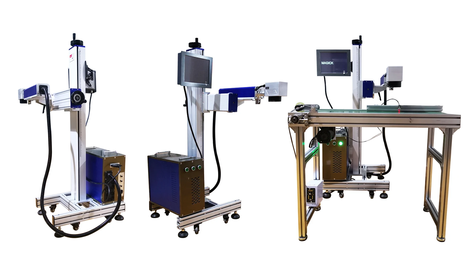 Factory Fiber Online Fast Flying Co2 Marking Machine Label Marking Uv Laser Marking Machine