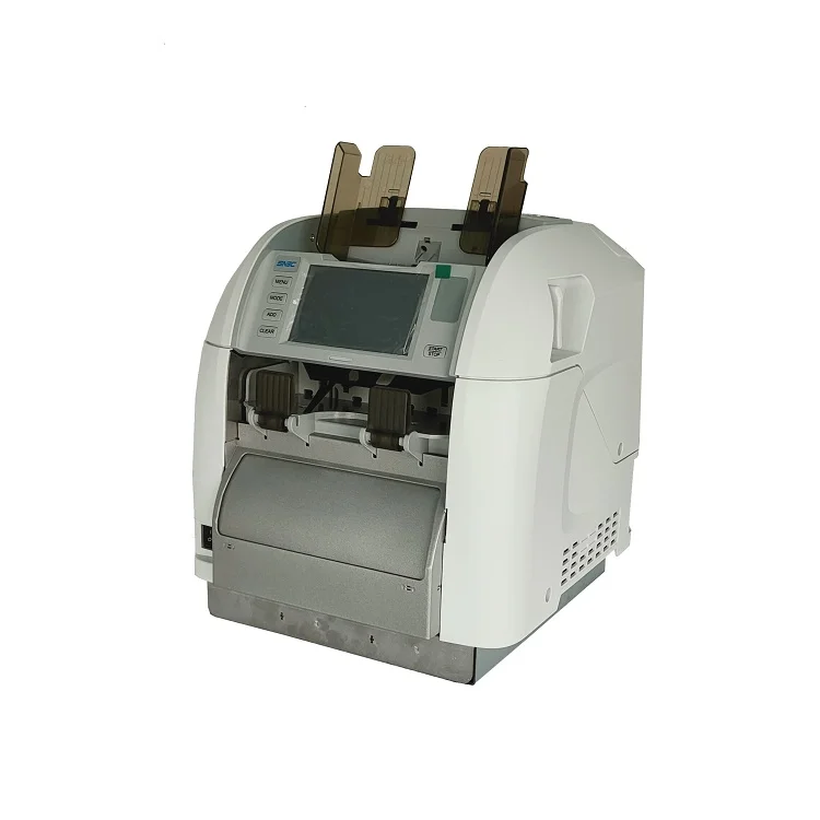 SNBC BNE-S110M Mixed Counter 2 Pockets Cash Counting Machine Serial Number Printing Bill Sorting Function Banknote SDK Included