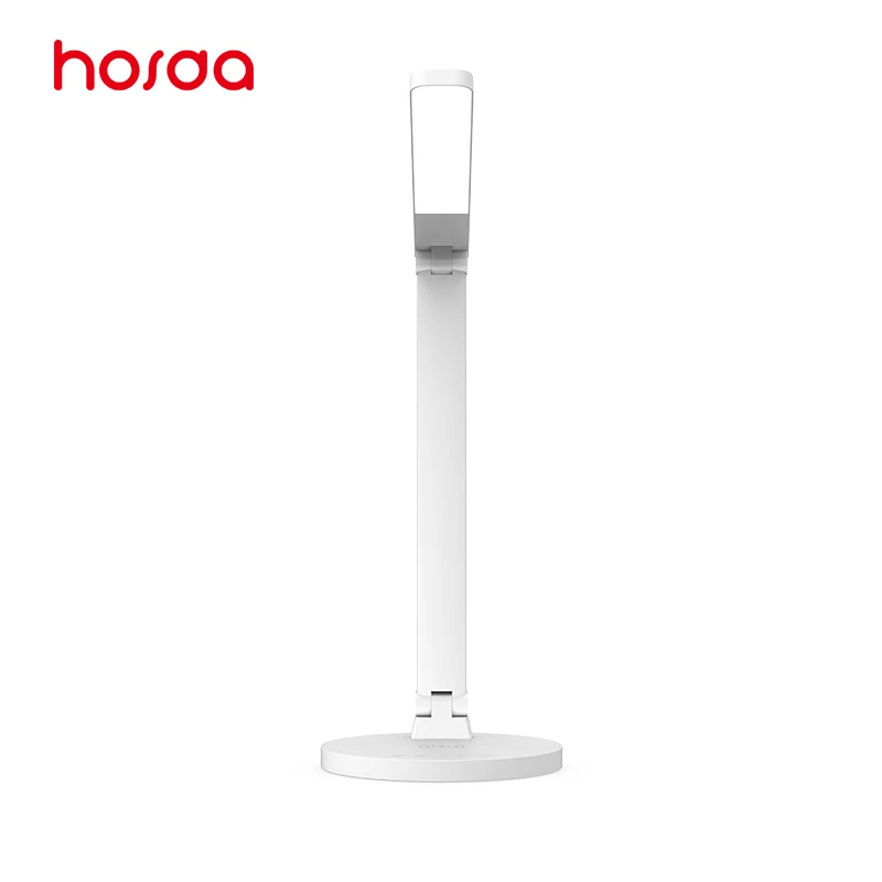 hosda new design LED desk lamp with wireless charging for mobile wireless charger table lamp for home office