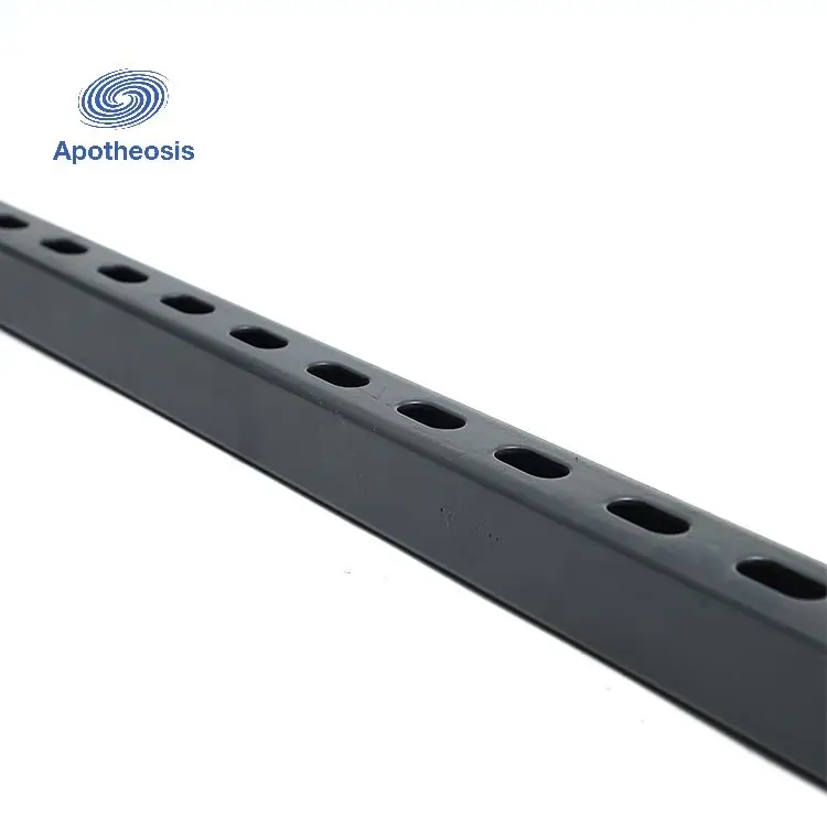 Slotted steel c/u unistrut channel/perforated steel section retailing