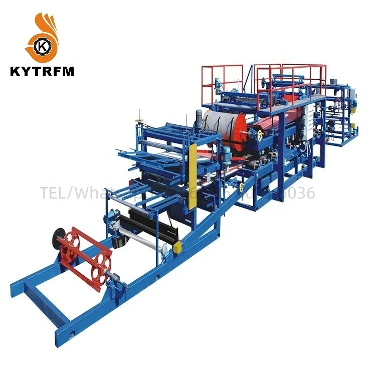 KYT PU Sandwich Panel Continuously Production Line/two-sided Sheet Color Steel Tile Making Machine