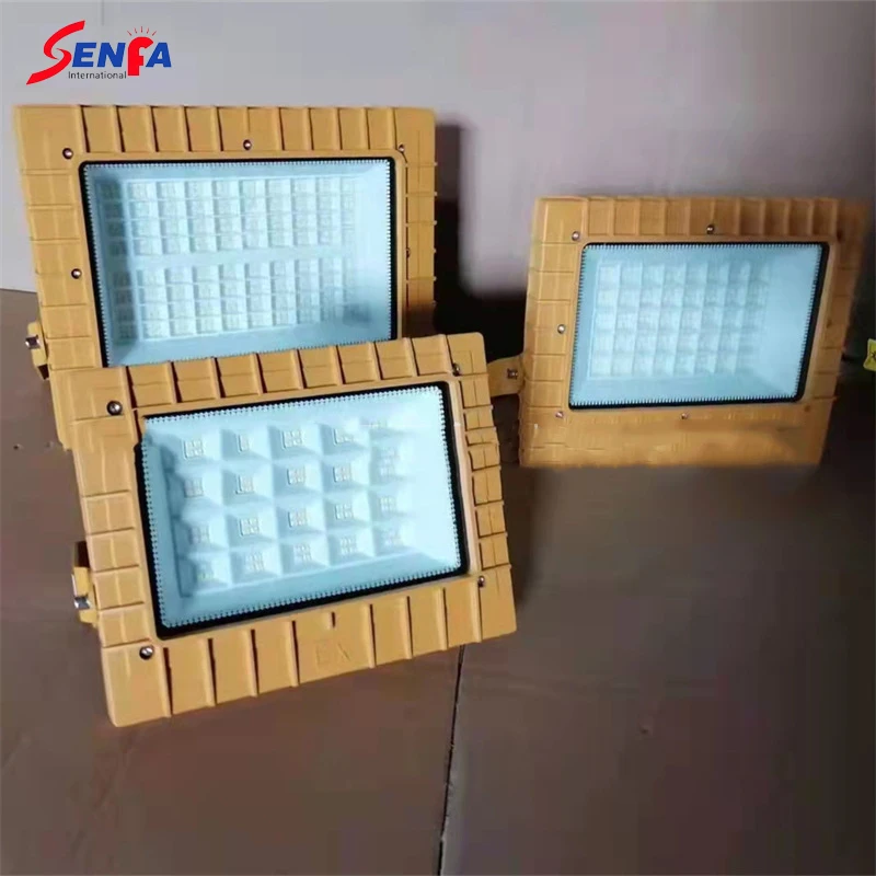 led explosion-proof light 100W mining light gas station warehouse building waterproof flameproof floodlight