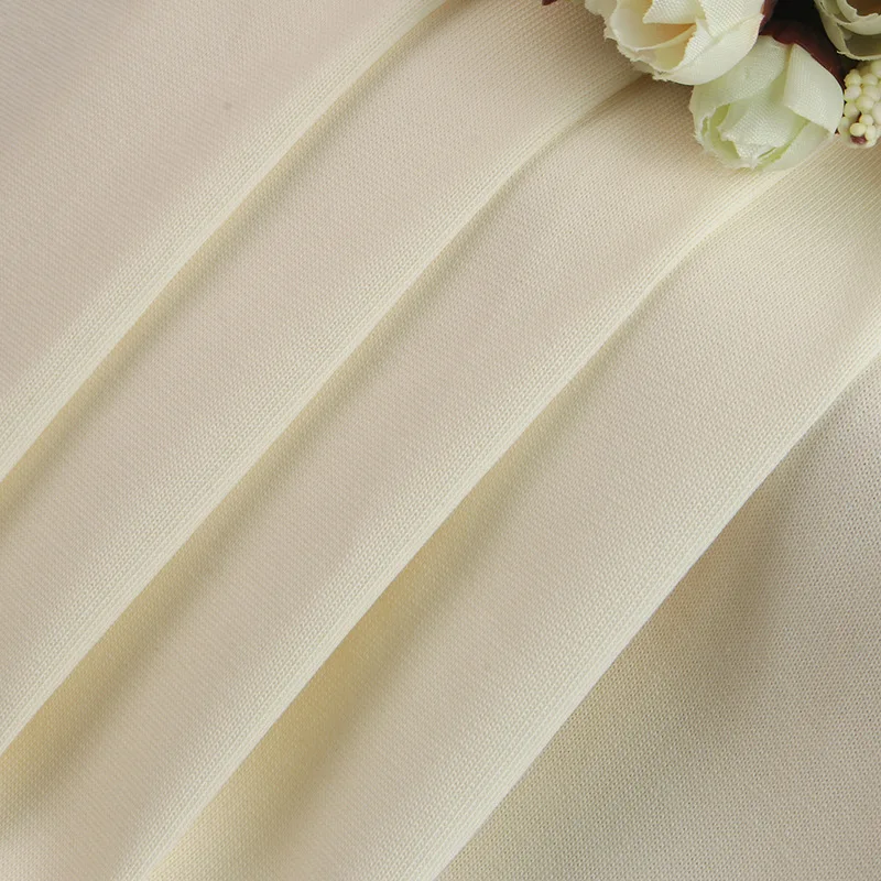 Boran Textile Heavyweight 360gsm 100% Organic Cotton Knitted Tshirt Fabrics Material For T-Shirt Clothing