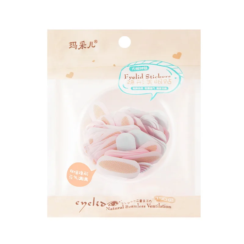 2021 Latest Design Natural Lace Super Invisible Portable Double Eyelid Stickers/Tape for Makeups